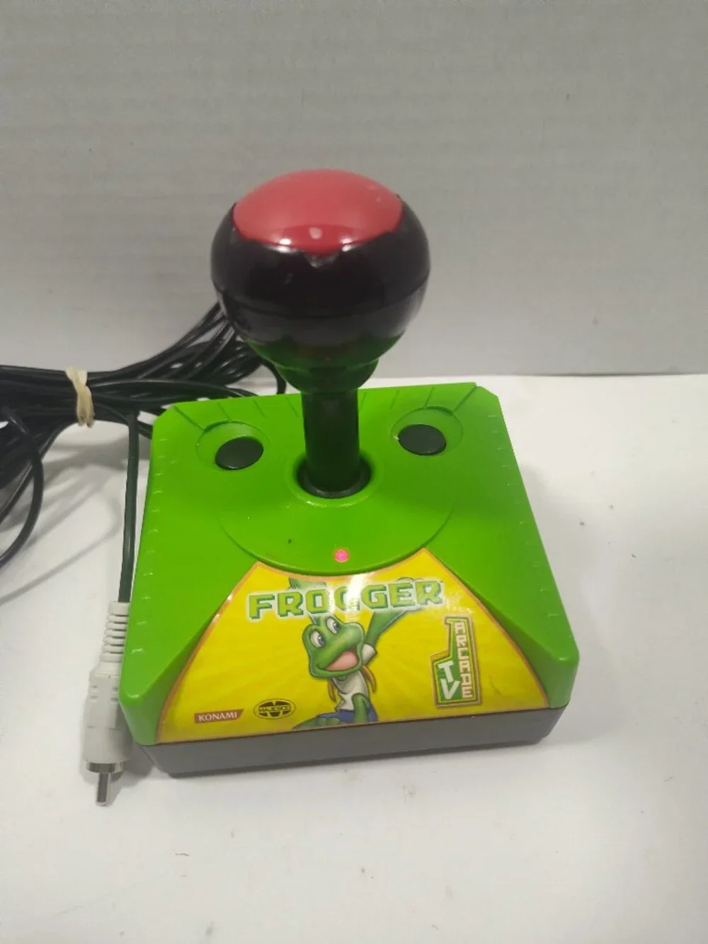 Frogger TV Arcade Plug & Play Joystick Konami Jakks Pacific Tested Works JS-140